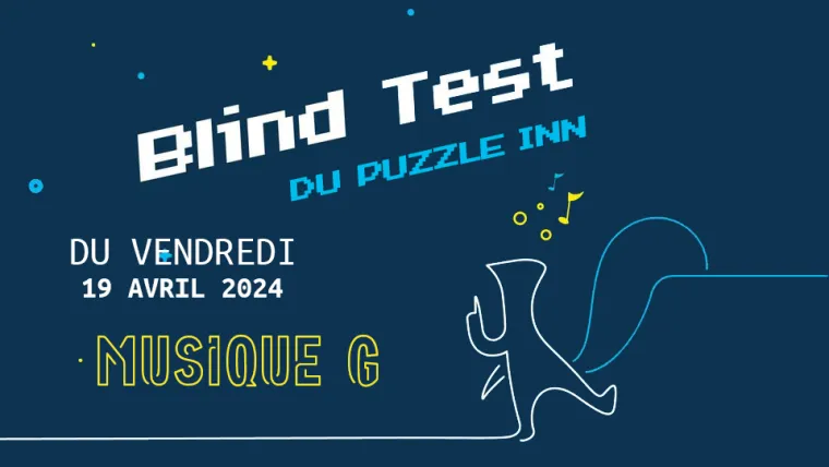 SOIRÉE BLIND TEST À LYON - VENDREDI 19 AVRIL 2024, Lyon, Puzzle Inn