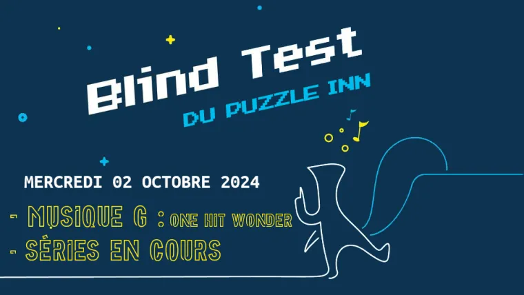 BAR AVEC SOIRÉE BLIND TEST À LYON - MERCREDI 02 OCTOBRE 2024, Lyon, Puzzle Inn